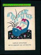 Ansicht Geboorte  BB 110 illu Willy Schermele SCH23, 1940 tot 1960, Ongelopen, Ophalen of Verzenden