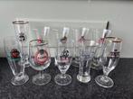 10 bierglazen, oa Warfsteiner, De Koninck en Leeuw bier, Ophalen, Zo goed als nieuw, Bierglas
