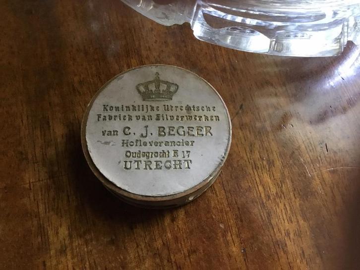 Uniek doosje van C.J Begeer zilverwerken, Antiek en Kunst, Antiek | Overige Antiek, Ophalen of Verzenden