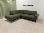 GRATIS LEVERING Z.G.A.N groene hoekbank 280x230 Gereinigd, Huis en Inrichting, Banken | Bankstellen, Ophalen of Verzenden, Zo goed als nieuw