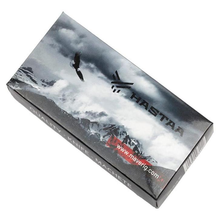 Hastaa 01 militair zakmes (20,5 cm), Verzamelen, Militaria | Algemeen, Overige soorten, Mes of Dolk, Nederland, Verzenden