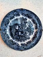 Bord Regout ca 1870 Ruth & Boaz 26 cm, Antiek en Kunst, Ophalen of Verzenden