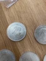 Zilveren Tientje Juliana/ 10 zilveren gulden 7x 1970/1973, Postzegels en Munten, Munten | Nederland, Koningin Juliana, Zilver