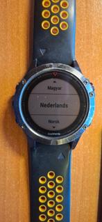 Gramin Fenix 5, Ophalen, Garmin Fenix 5 plus, Zwart, Waterdicht
