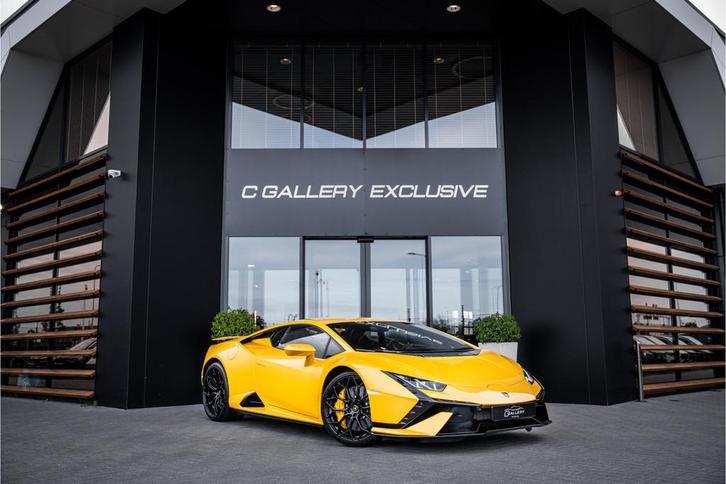 Lamborghini Huracan 5.2 V10 Tecnica RWD - Giallo Inti | Fabr, Auto's, Lamborghini, Bedrijf, Te koop, Huracan, ABS, Achteruitrijcamera