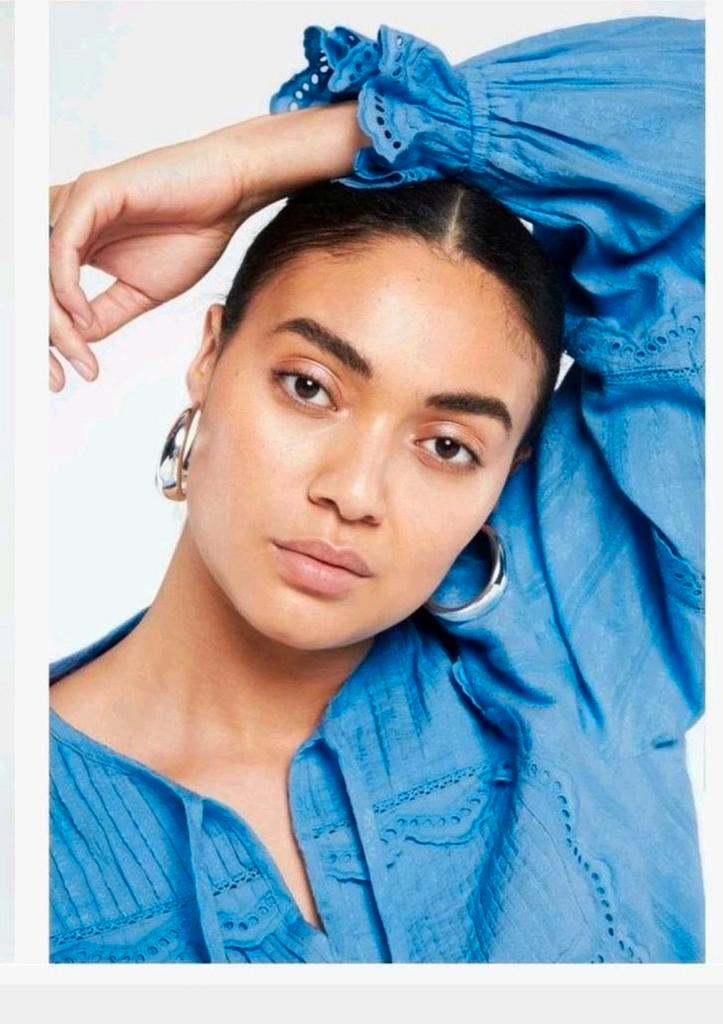 Fabienne Chapot Lucia top/ blouse maat 38 *nieuw *, Kleding | Dames, Blouses en Tunieken, Nieuw, Maat 38/40 (M), Blauw, Ophalen of Verzenden