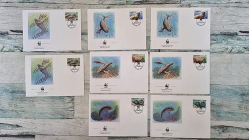 WWF Official First Day Cover 109 stuks (zie foto's), Postzegels en Munten, Postzegels | Thematische zegels, Dier of Natuur, Ophalen of Verzenden