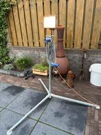Bouwlamp op statief, Doe-het-zelf en Verbouw, Bouwverlichting, Ophalen, Gebruikt, Met statief, Lamp met armatuur
