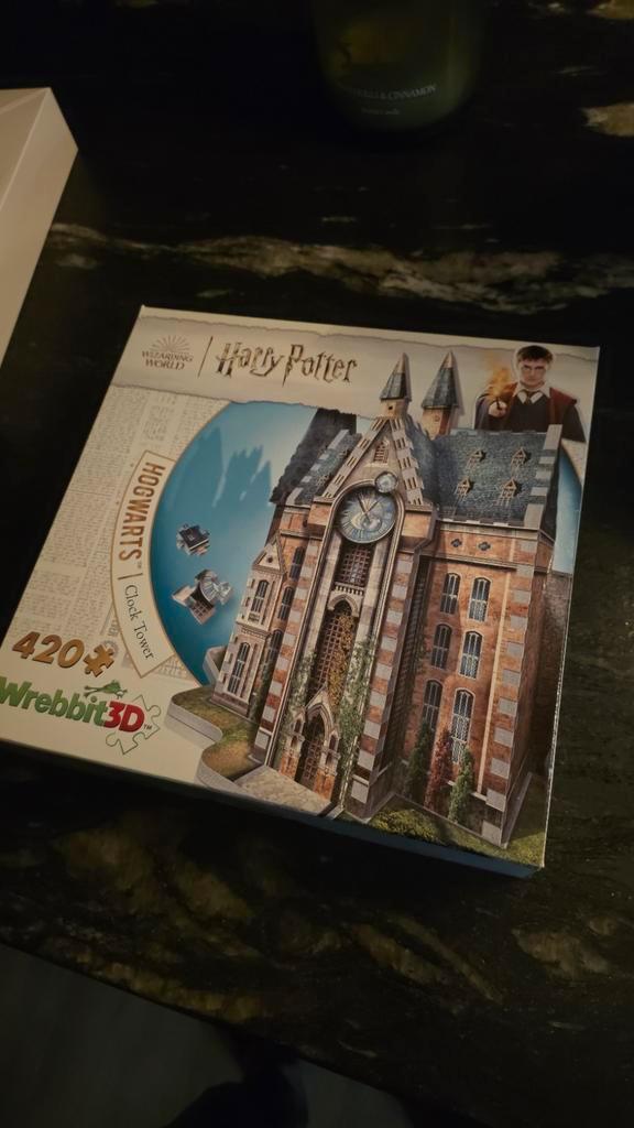 Harry Potter Hogwarts Clock Tower 3D Puzzel, Kinderen en Baby's, Speelgoed | Kinderpuzzels, Ophalen of Verzenden