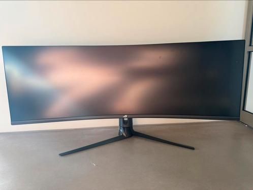 ASUS ROG STRIX XG43VQ, Computers en Software, Monitoren, Zo goed als nieuw, 101 t/m 150 Hz, HDMI, Gaming, Curved, Ultrawide, In hoogte verstelbaar