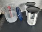 Tupperware exclusieve zuurpot groot en klein met lift VA PR., Huis en Inrichting, Keuken | Tupperware, Ophalen of Verzenden, Zo goed als nieuw