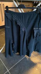 Rok blauw ribstof Maat 40 Merk Soho, Kleding | Dames, Rokken, Blauw, Maat 38/40 (M), Ophalen of Verzenden, Onder de knie