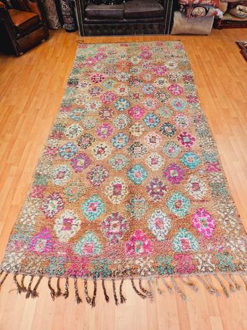 OPRUIMACTIE! Handgeknoopt Berber Tapijt. Prachtige kleuren! beschikbaar voor biedingen