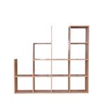 Vakkenkast roomdivider NIKKI 141,6 x 23.8 x 129.6 Eiken, Ophalen, Nieuw