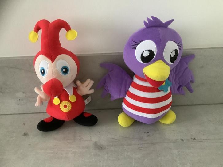 Efteling - Jokie en Jet Knuffels - 35 cm, Verzamelen, Efteling, Zo goed als nieuw, Overige typen, Ophalen of Verzenden