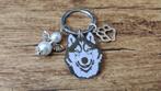 Kettinghanger Sleutelhanger Husky met beschermengeltje, Sieraden, Tassen en Uiterlijk, Verzenden, Nieuw