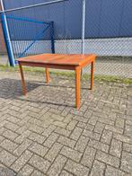 Vintage eettafel - Niels Bach - verlengbaar - Deens teakhout, Ophalen, Teakhout, 50 tot 100 cm, Zo goed als nieuw
