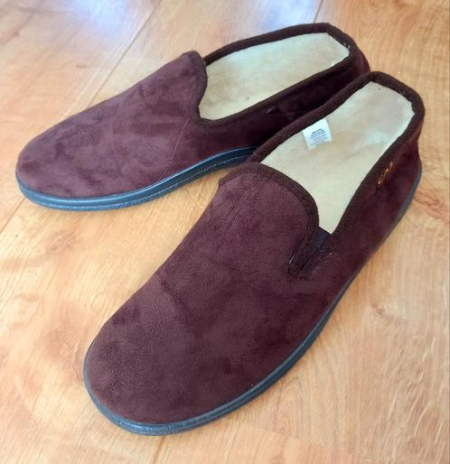 CAL wollen heren pantoffels maat 46 Duitse kwaliteit, Kleding | Heren, Schoenen, Zo goed als nieuw, Pantoffels of Sloffen, Bruin