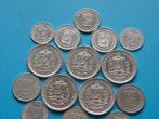 Venezuela 15 munten zilver 1954 en 1960, Postzegels en Munten, Munten | Amerika, Verzenden, Zuid-Amerika, Setje, Zilver