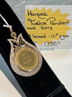Gouden Hanger | Turkse Munt/Pendant | 2017 | 18K | 15 Gram, Sieraden, Tassen en Uiterlijk, Kettinghangers, Ophalen of Verzenden