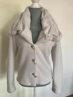 Fleecevest/jas/jack - Boris Industries, Kleding | Dames, Maat 38/40 (M), Boris Industries, Wit, Ophalen of Verzenden