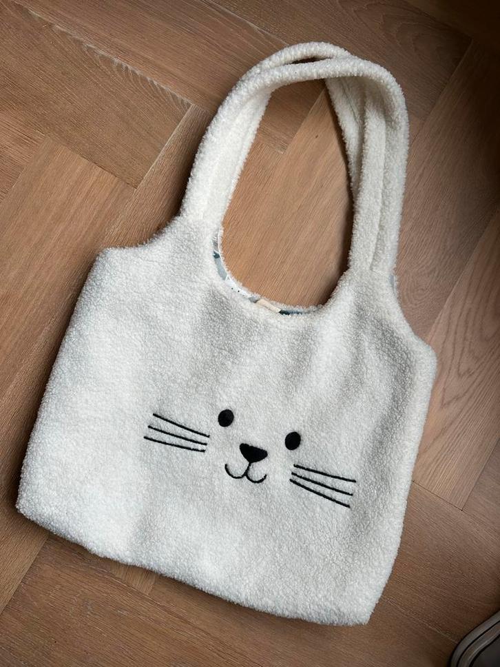 Hema tas, Sieraden, Tassen en Uiterlijk, Tassen | Damestassen, Nieuw, Handtas, Wit, Ophalen of Verzenden