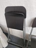 IKEA Inklapbare Stoelen - barkrukken FRANKLIN IKEA, Huis en Inrichting, Stoelen, Ophalen, Gebruikt, Drie, Zwart