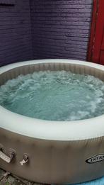 Spa intex 6 personen., Tuin en Terras, Bubbelbaden en Hottubs, Ophalen, Grondzeil