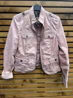 Ribjasje roze colbert La Ligna maat 40, Ophalen of Verzenden, Zo goed als nieuw, Maat 38/40 (M), Roze