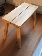 Acasia houten bankje (skogsta van ikea), Ophalen of Verzenden, Gebruikt, Hout