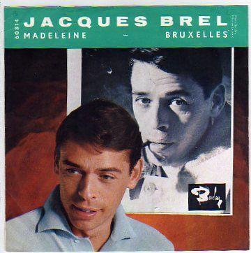 Jacques Brel- Madeleine, Cd's en Dvd's, Vinyl Singles, Gebruikt, Nederlandstalig, 7 inch, Verzenden