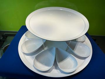 Melamine Presentatie Set 11-delig - Zo Goed Als Nieuw beschikbaar voor biedingen