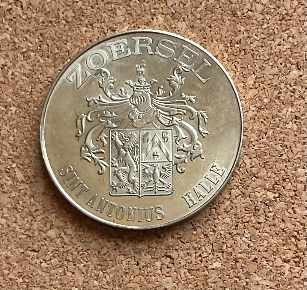 Steden Penning - België - Zoersel - 1 Suersele 1981., Postzegels en Munten, Ophalen of Verzenden, Overige materialen, Buitenland