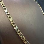 14k gouden ketting massief schakel 22.5 gram, Ophalen of Verzenden, Nieuw, Goud