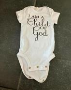 Nieuw! I am a child of God romper maat 62/68, Ophalen of Verzenden, Nieuw, Jongetje of Meisje, Nacht- of Onderkleding