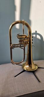 Aurora classic bugel met trigger 3de ventiel, Muziek en Instrumenten, Blaasinstrumenten | Trompetten, Bes-trompet, Zo goed als nieuw