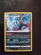 Galadiner obstagoon swsh059 PROMO, Hobby en Vrije tijd, Verzamelkaartspellen | Pokémon, Ophalen of Verzenden, Zo goed als nieuw