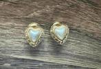 Vintage hartjes clips oorbellen 1,5-1 cm, Ophalen of Verzenden, Overige materialen, Oorbellen