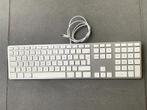 Apple toetsenbord A1243-NL met numeriek toetsenblok, Computers en Software, Gebruikt, Azerty, Ophalen of Verzenden, Apple