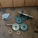 Halterset / dumbels, Sport en Fitness, Ophalen of Verzenden, Zo goed als nieuw, Halterset