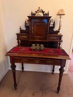 Antiek dressoir met opzetkast – ca. 1900 – massief hout, Ophalen