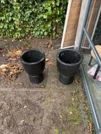 2x Elho Pure Coupe 35 cm Bloempot - Binnen/Buiten, 25 tot 40 cm, Kunststof, Rond, Binnen