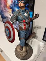 Sideshow Captain America Premium Format statue, Ophalen of Verzenden, Zo goed als nieuw, Beeldje, Replica of Model