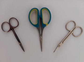 3 Hobby schaartjes - 3 Precisieschaartjes  beschikbaar voor biedingen