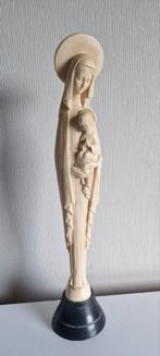 Sculptuur Maria met Kind, Antiek en Kunst, Antiek | Religie, Ophalen of Verzenden