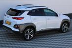 Hyundai Kona 1.0T 120PK Premium Head-Up Navi Carplay !, Voorwielaandrijving, Gebruikt, Wit, Origineel Nederlands