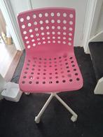 Bureaustoel roze ikea, Ophalen, Gebruikt, Roze, Bureaustoel