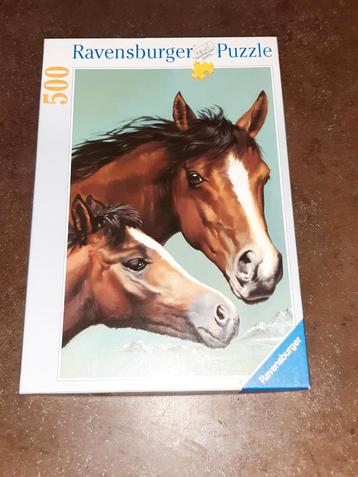 Puzzel 500 paard met veulen nieuwstaat beschikbaar voor biedingen