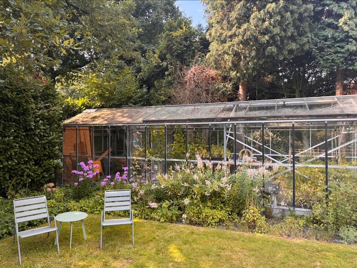 Broeikas ~12x3.5m, Tuin en Terras, Bergingen en Tuinkasten, Gebruikt, Overige typen, Overige materialen, Ophalen