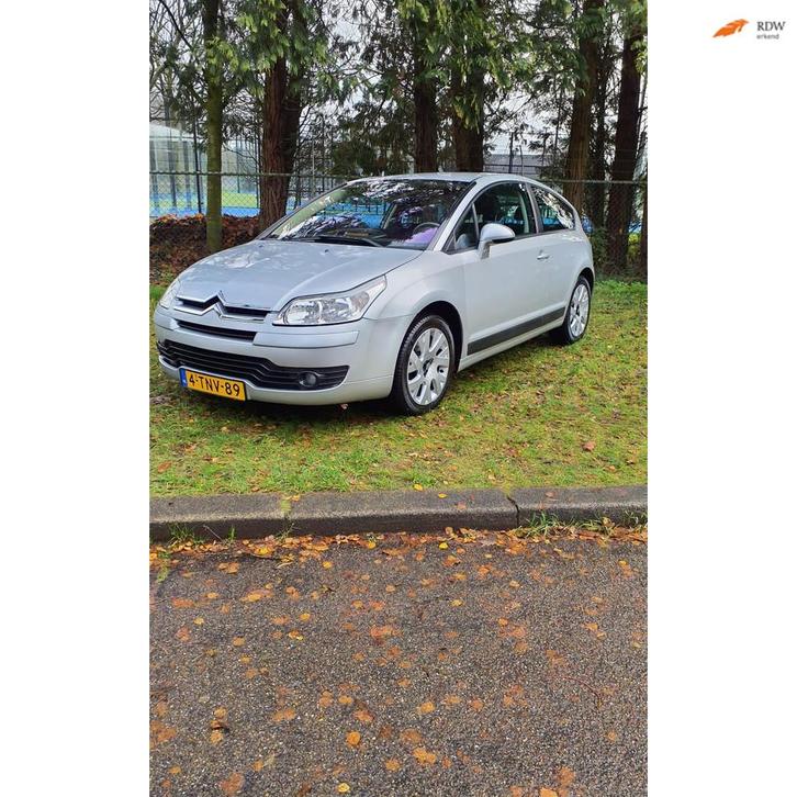 Citroen C4 Coupé 1.6-16V VTR+ 150.000 km onderhoudsboekjes, Auto's, Citroën, Bedrijf, Te koop, C4, ABS, Airbags, Airconditioning